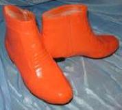 dumb and dumber orange shoes